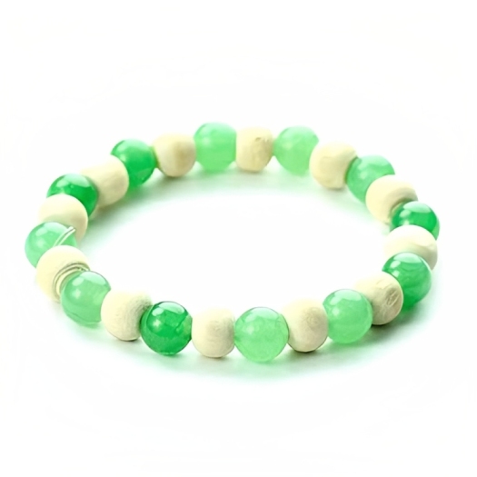 Green Aventurine with Tulsi Bracelet